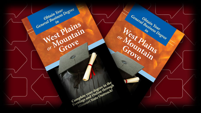 Genera Business degree in West Plains and Mountain Grove brochure graphic