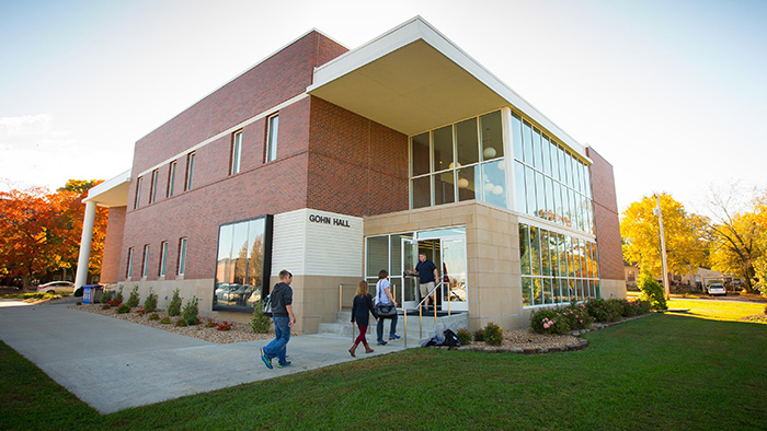 Gohn Hall housing counseling classes on the Missouri State West Plains campus. 